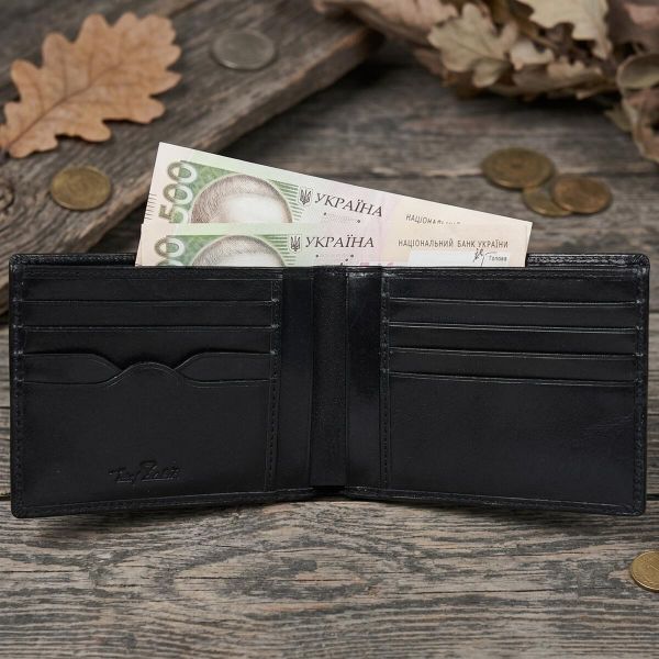 Горизонтальне портмоне Tony Perotti Italico 537 nero (90452) Чорне