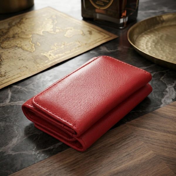 Жіночий гаманець горизонтального формату ST Leather 22721 Червоний