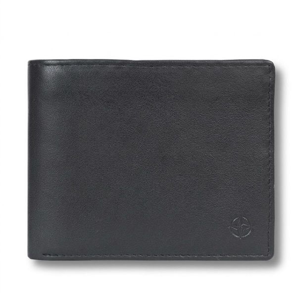 Чоловіче портмоне Tony Perotti натуральна шкіра Cortina 5053 nero (90125) Чорне