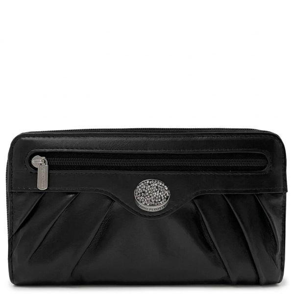 Жіночий гаманець Tony Perotti Swarovski 3160 nero (90060) Чорний