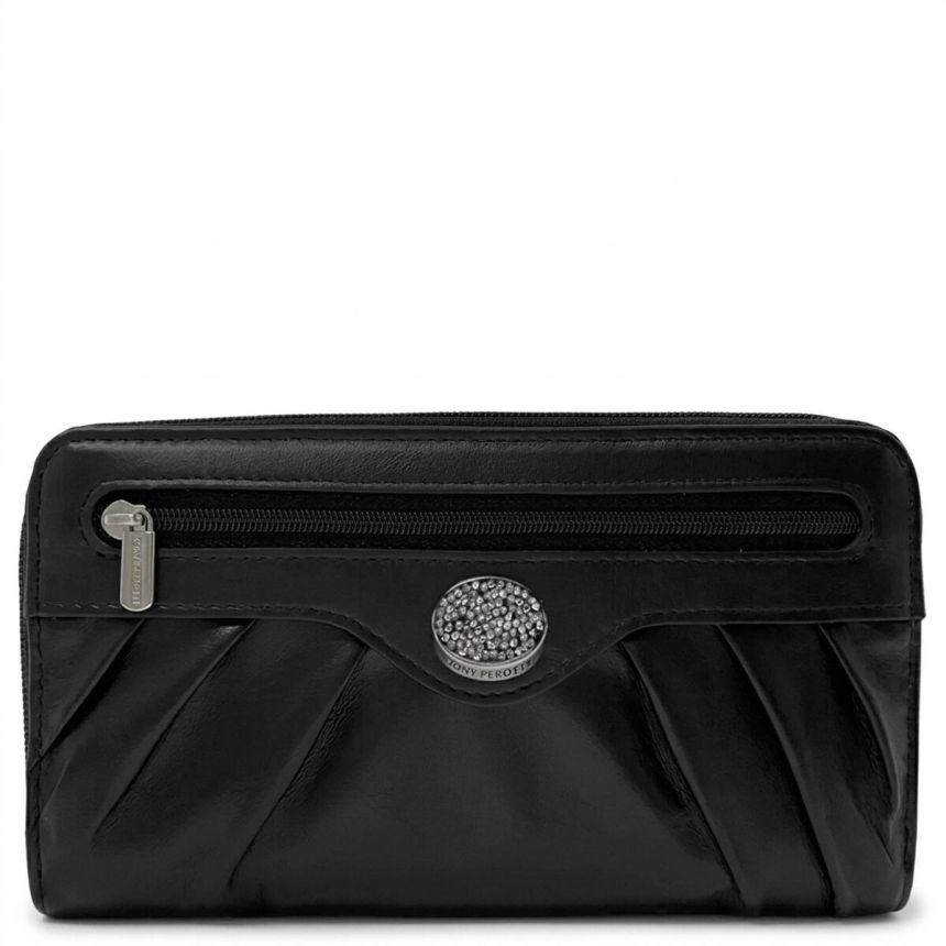 Жіночий гаманець Tony Perotti Swarovski 3160 nero (90060) Чорний
