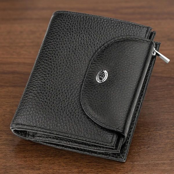 Кошелек женский ST Leather 18411 (ST410) компактный Черный