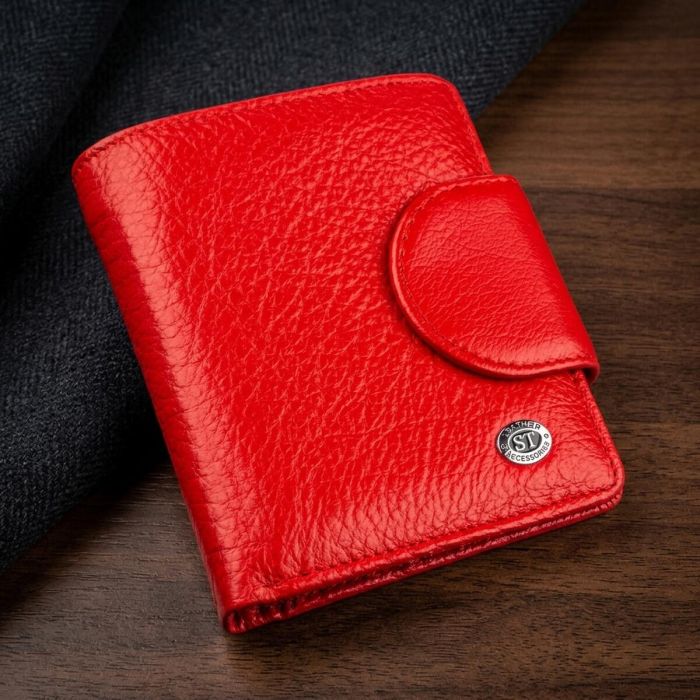 Оригинальный женский бумажник ST Leather 18923 Красный