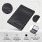 Мужской кошелек для карточек из натуральной кожи ST Leather 23091 Черный