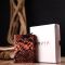 Визитница из натуральной фактурной кожи под змею KARYA 20982 Разноцветный