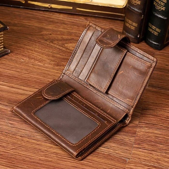 Кошелек универсальный Vintage 14926 Коричневый