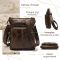 Сумка мужская Vintage кожаная 14608 Коричневый