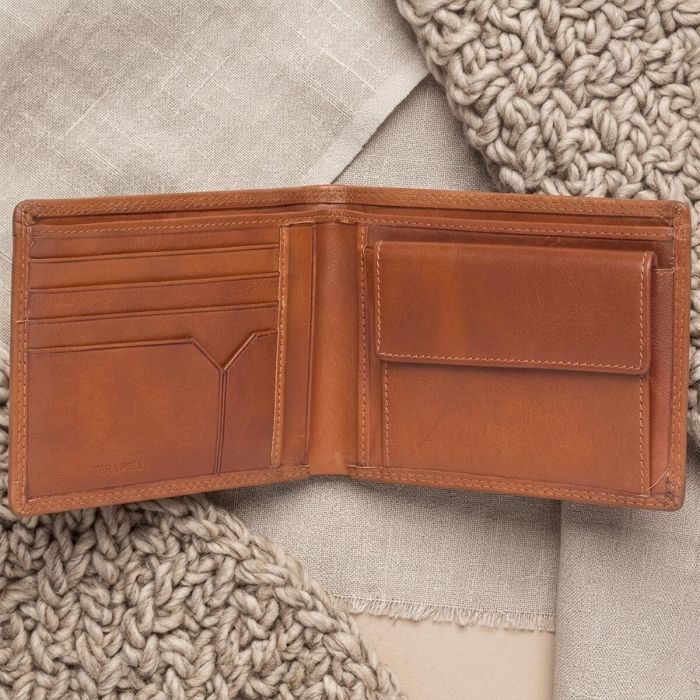 Мужское портмоне Tony Perotti Cortina 5013 tan (90093) Рыжий