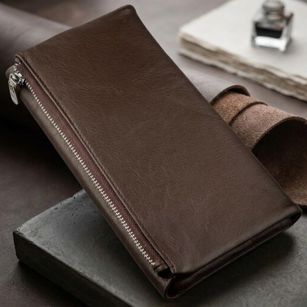 Практичный женский кошелек-клатч ST Leather 18841 Коричневый