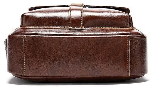 Сумка cтильная мужская Vintage 14829 Коричневая