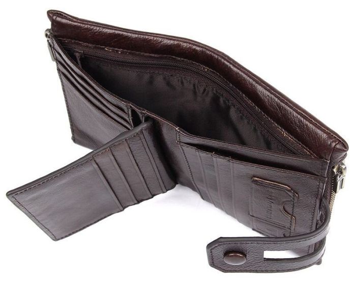 Кошелек Vintage 14602 кожаный Коричневый