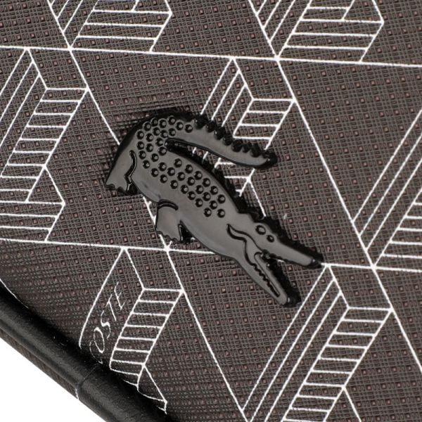 Сумка через плече Lacoste Monogram чорний