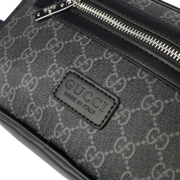 Сумка Gucci GG Supreme Belt Bag чоловіча Black