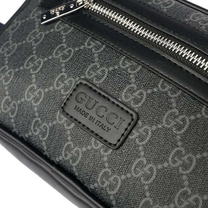 Сумка Gucci GG Supreme Belt Bag чоловіча Black