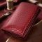 Стильный женский фактурный кошелек из натуральной кожи ST Leather 22731 Красный