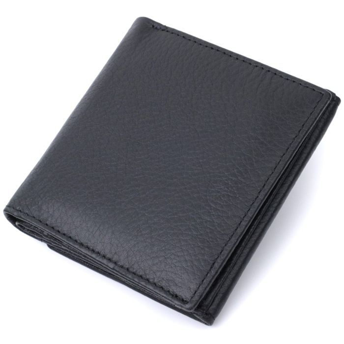 Красивый кошелек для женщин из натуральной кожи ST Leather 22709 Черный