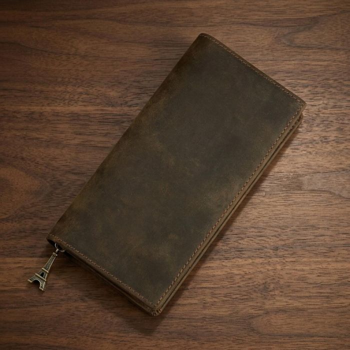 Бумажник мужской Vintage 14228 винтажная кожа Коричневый