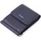Вертикальный мужской зажим из зернистой натуральной кожи Tony Perotti 20862_1 (3595 navy) Синий