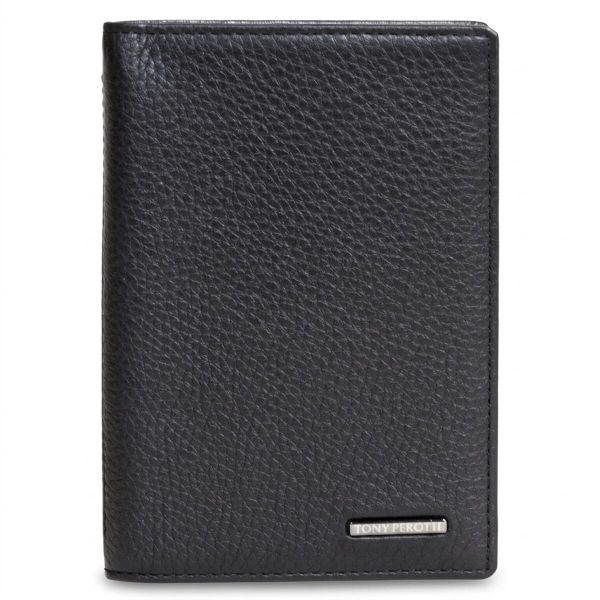 Обложка на паспорт Tony Perotti New Contatto 3550 nero (90578) Черная