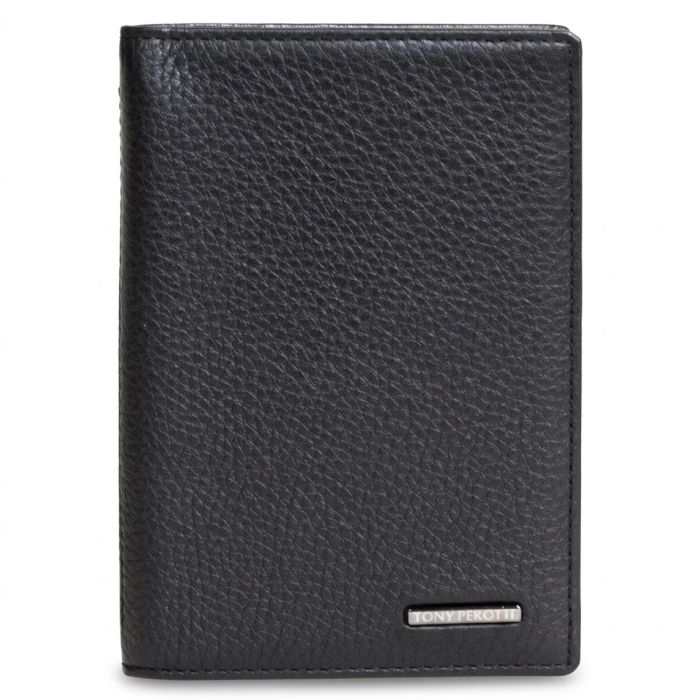 Обложка на паспорт Tony Perotti New Contatto 3550 nero (90578) Черная
