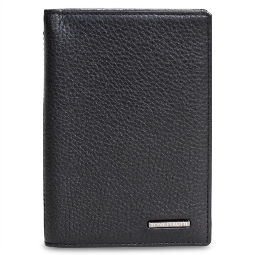Обложка на паспорт Tony Perotti New Contatto 3550 nero (90578) Черная