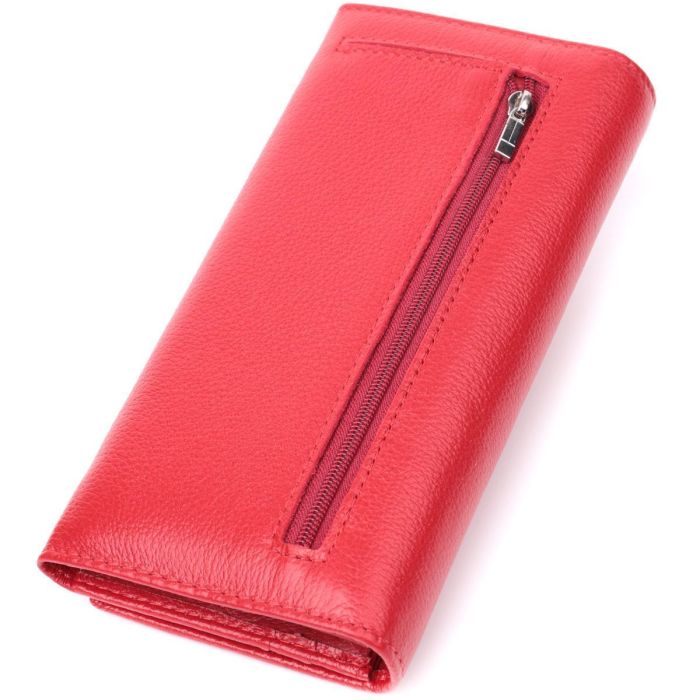 Отменный женский кошелек из натуральной кожи ST Leather 22524 Красный