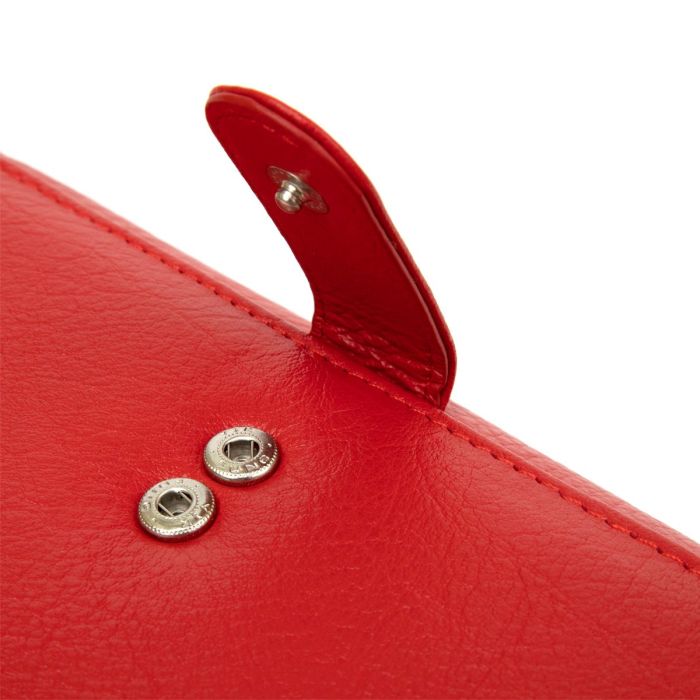 Вместительный кошелек для женщин ST Leather 19391 Красный