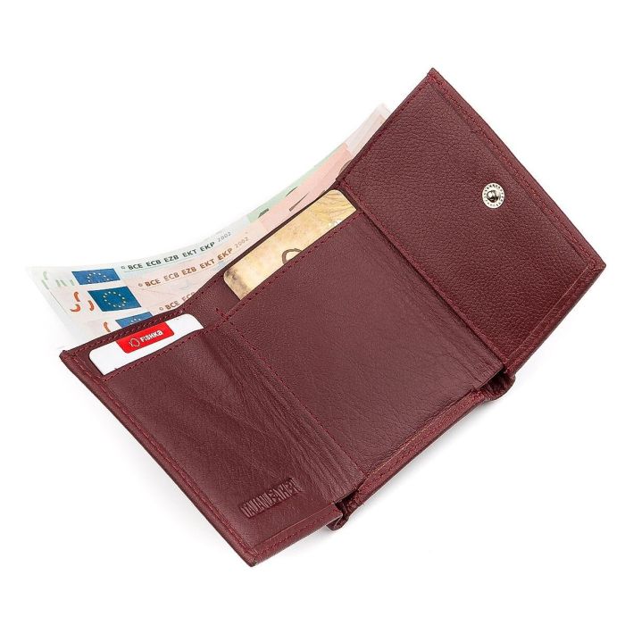 Кошелек ST Leather 18324 (ST440) кожа Бордовый