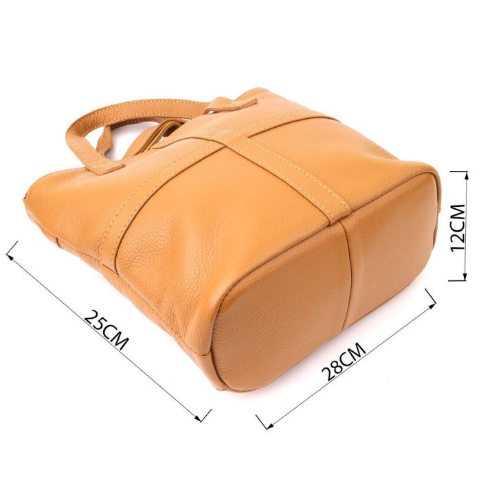 Женская сумка из натуральной кожи Vintage 22994 Рыжий