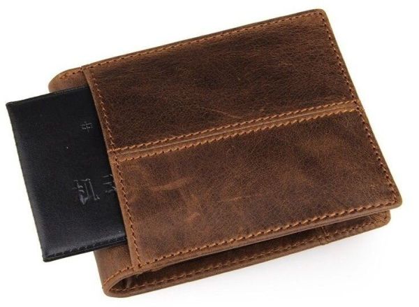 Кошелек мужской Vintage 14225 Коричневый