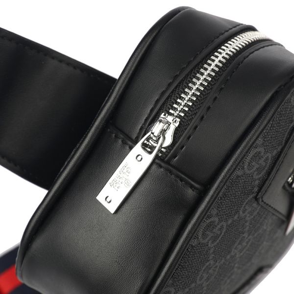 Сумка Gucci GG Supreme Belt Bag чоловіча Black