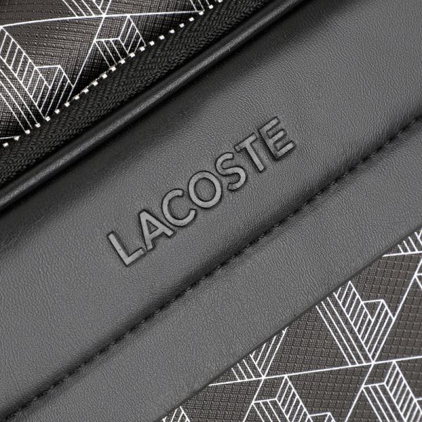 Сумка Lacoste The Blend Monogram чоловіча Black
