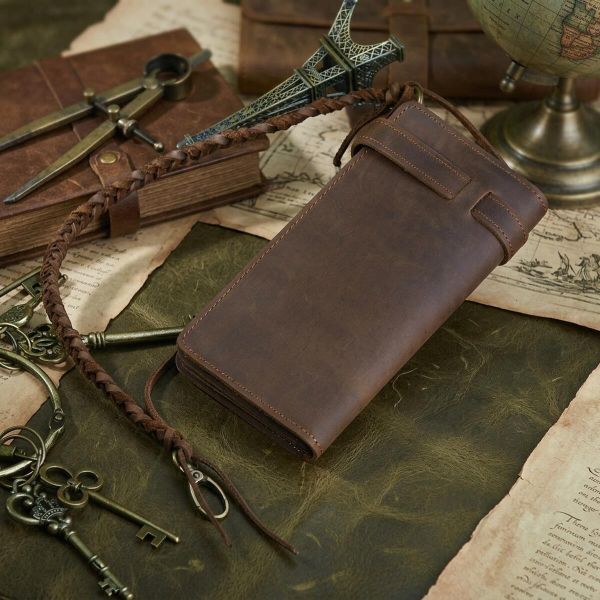 Мужской клатч Vintage 14383 из винтажной кожи Коричневый