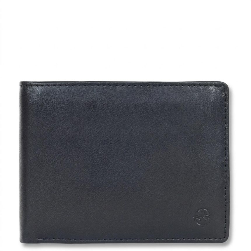 Чоловіче портмоне Tony Perotti з натуральної шкіри Cortina 5051 nero (90115) Чорне