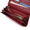 Женский кошелек с карманом для телефона из натуральной кожи ST Leather 23069 Бордовый
