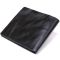Кожаное мужское портмоне Shvigel 16439 Черный
