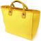 Яркая женская сумка на лето из качественного текстиля Vintage sale_15135 Желтый