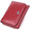 Компактный женский кошелек из натуральной кожи ST Leather 23073 Бордовый