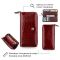 Гаманець жіночий ST Leather 18434 (S7001A) на блискавці Бордовий
