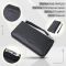 Красивый клатч унисекс на одно отделение из натуральной кожи ST Leather 22697 Черный