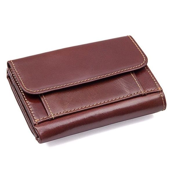 Кошелек мужской кожаный Vintage 14648 Коричневый