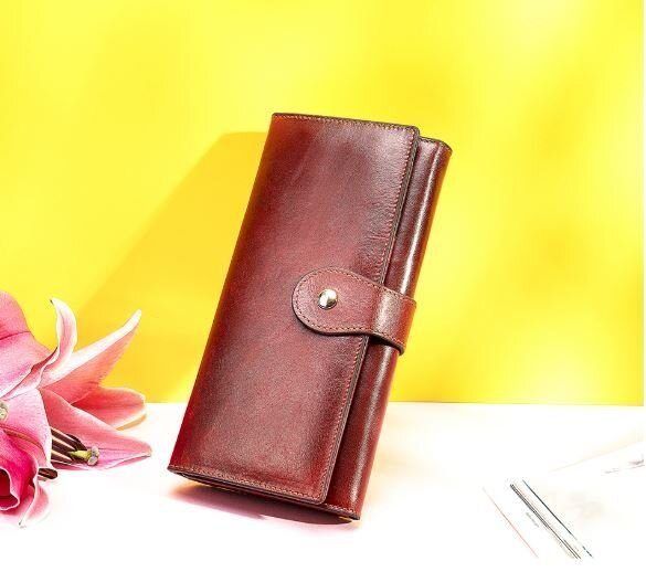 Кошелек женский Vintage 14916 Бордовый