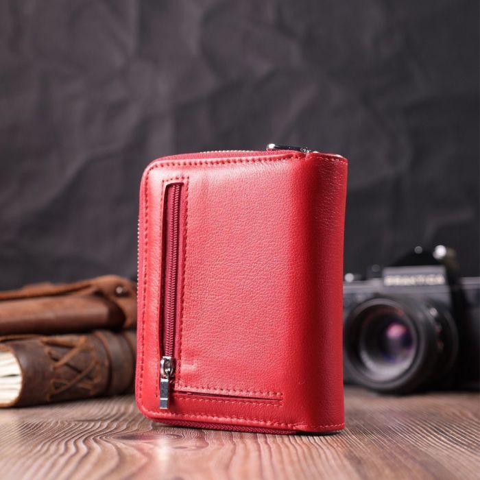 Кошелек для женщин яркого цвета из натуральной кожи ST Leather 22552 Красный