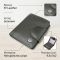 Вертикальный женский кошелек из натуральной кожи ST Leather 23070 Зеленый