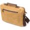 Стильный портфель из качественного текстиля из кожаными вставками Vintage 20874_1 Светло-коричневый