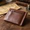 Зручний затискач для грошей із натуральної гладкої шкіри ST Leather 19427 Коричневий