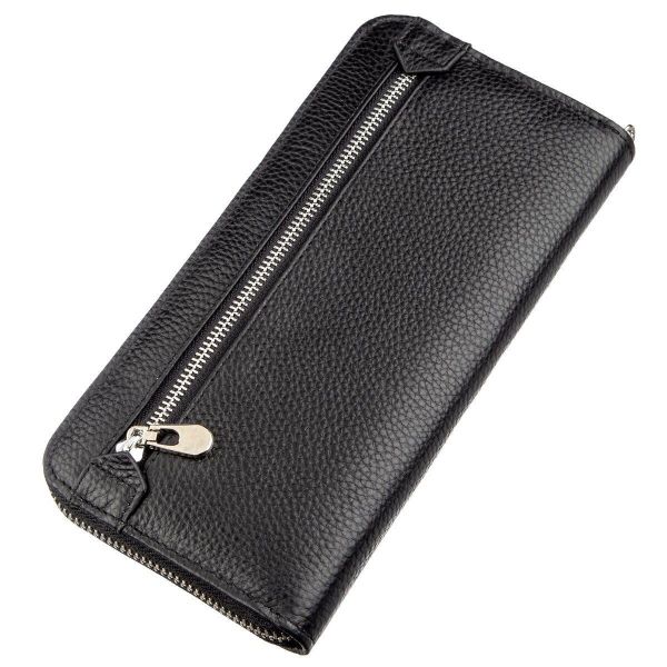 Женский клатч на молнии ST Leather 18863 Черный