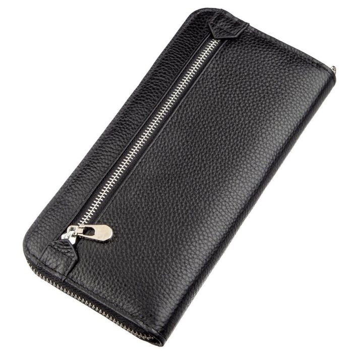 Женский клатч на молнии ST Leather 18863 Черный