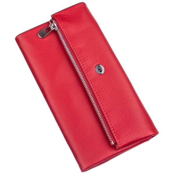 Женский кожаный кошелек ST Leather 20091 Красный