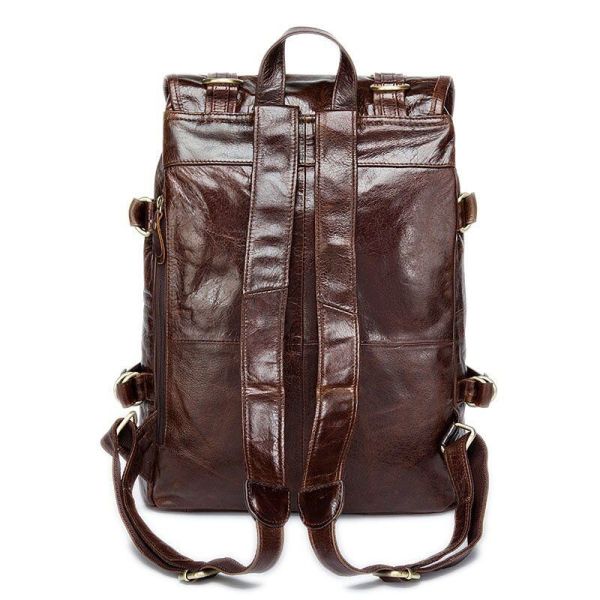 Рюкзак кожаный Vintage 14843 Коричневый